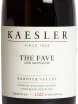 Этикетка Kaesler The Fave Grenache 2020 0.75 л