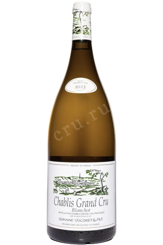 Вино Domaine Vocoret et Fils Blanchot Chablis Grand Cru AOC 2023 1.5 л
