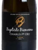Этикетка  Baptiste Bienvenu Chablis 1er Cru Vaillons 2023 0.75 л