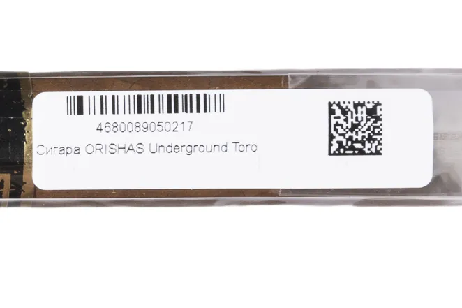 Контрэтикетка Orishas Underground Toro