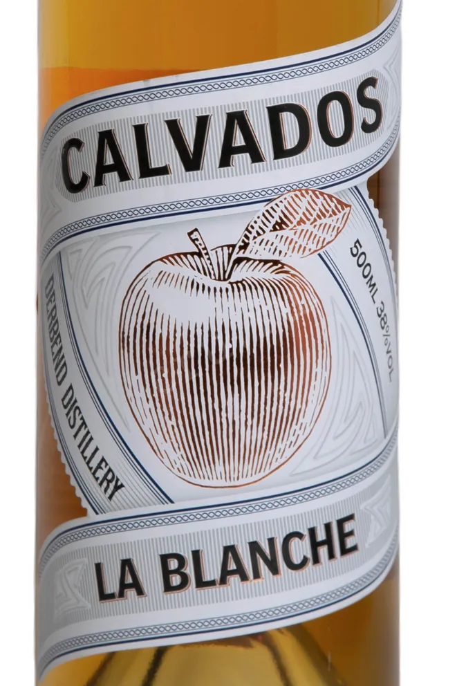 Этикетка Derbend Distillerie La Blanche 0.7 л