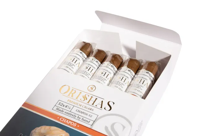 Коробка с сигарами Orishas Chapos 52