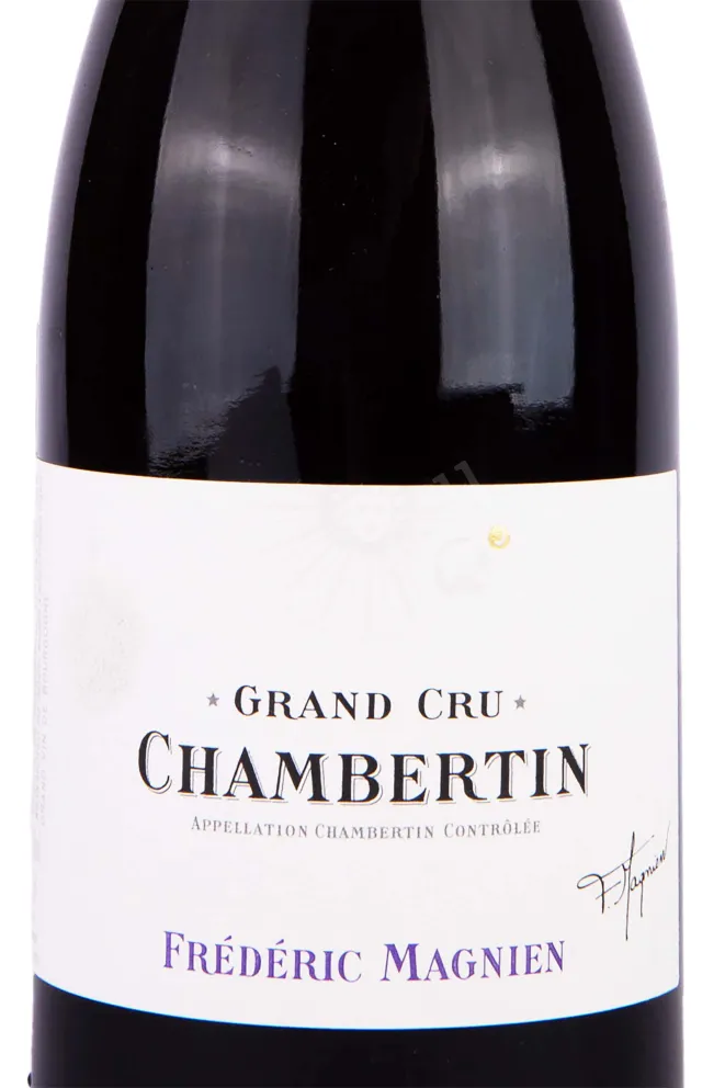 Этикетка Frederic Magnien Chambertin Grand Cru 2017 0.75 л