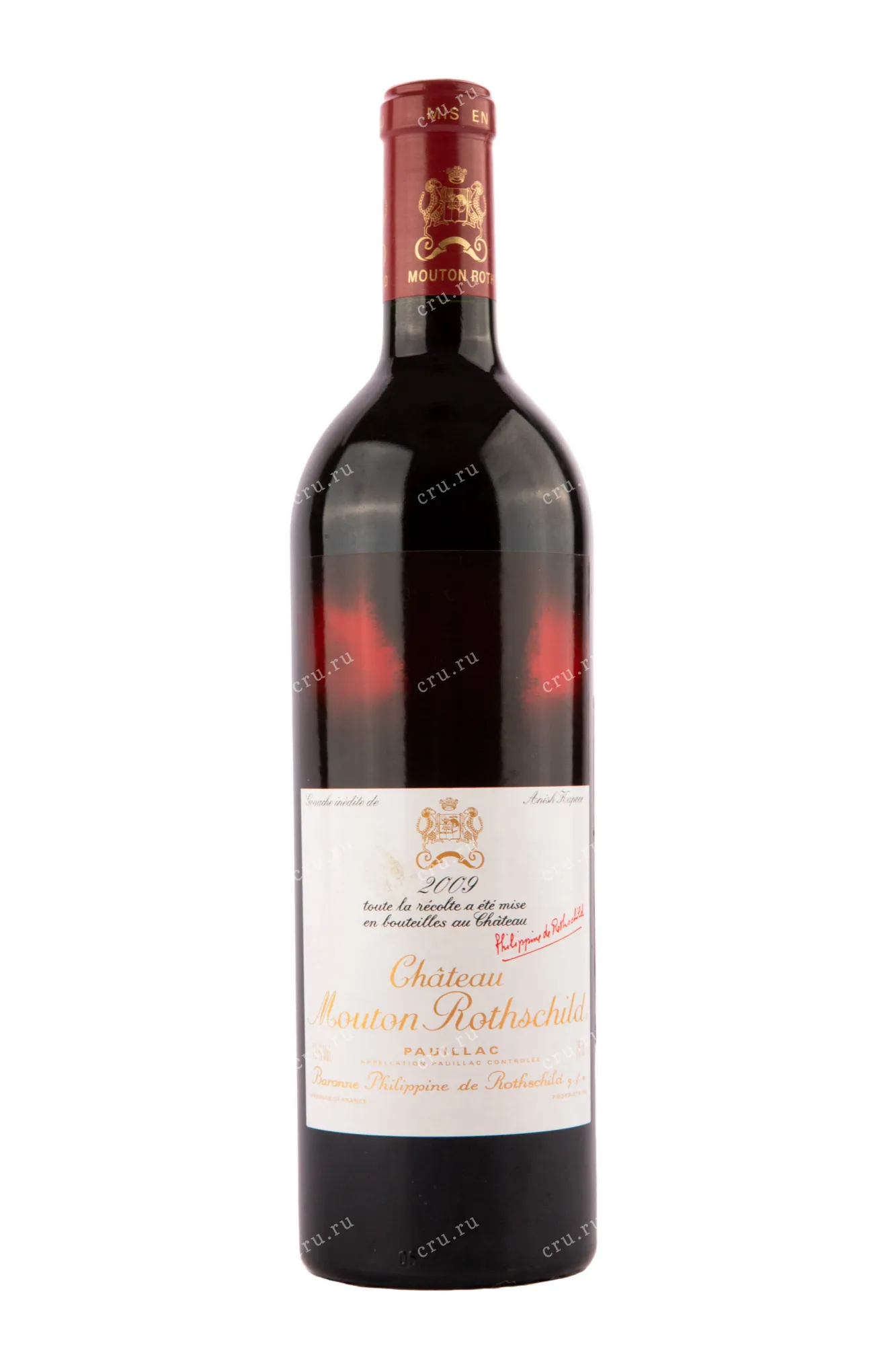 Фото — Вино Chateau Mouton Rothschild 2009 0.75 л