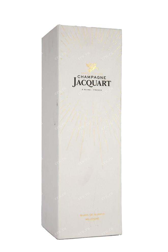 Подарочная коробка Jacquart Blanc de Blancs Vintage gift box 2015 0.75 л
