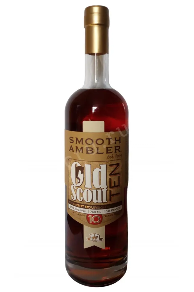 Виски Old Scout Smooth Ambler 10 years  0.75 л