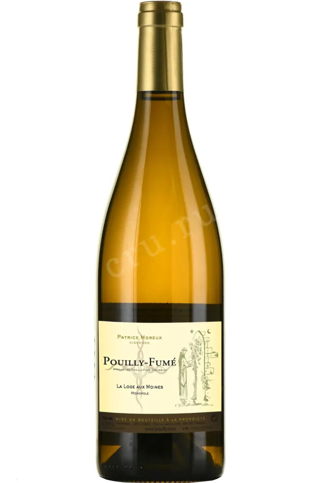 Вино Domaine Patrice Moreux Pouilly-Fume La Loge aux Moines 2022 0.75 л