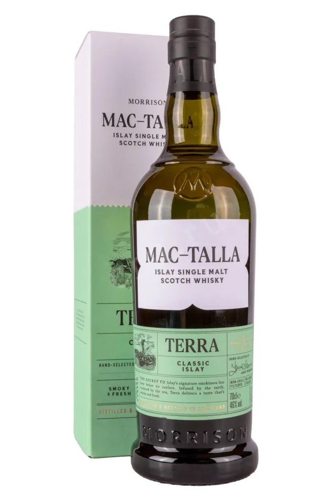 Виски Mac-Talla Terra in gift box  0.7 л