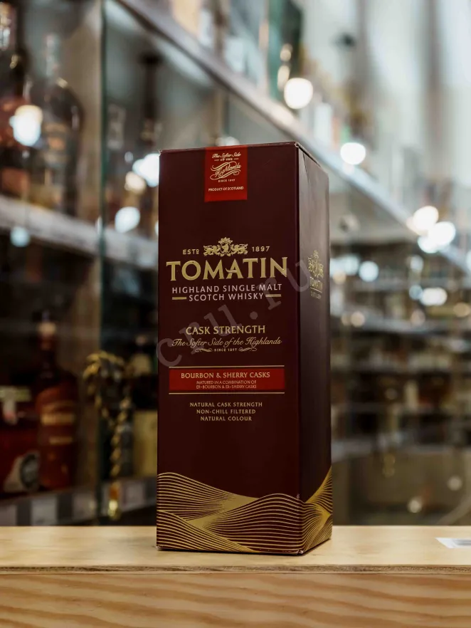 В магазине Крю Профи Tomatin Cask Strength in gift box 0.7 л