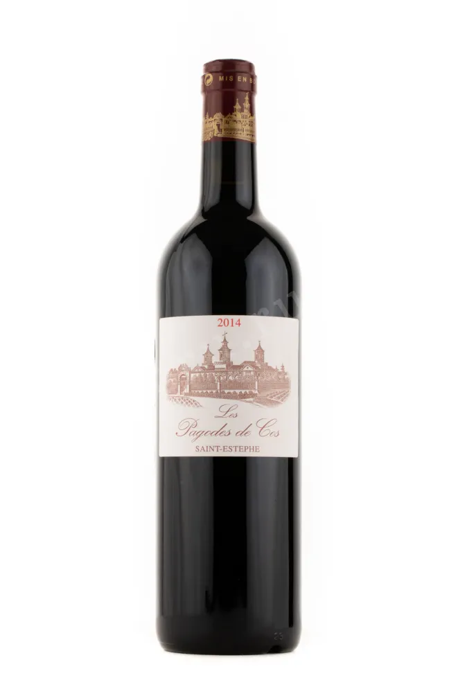 Вино Les Pagodes de Cos Saint-Estephe AOC 2014 0.75 л