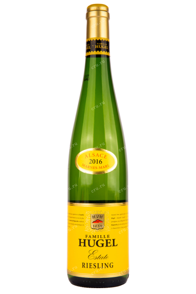 Вино Riesling Estate Alsace Hugel et Fils SA 2016 0.75 л