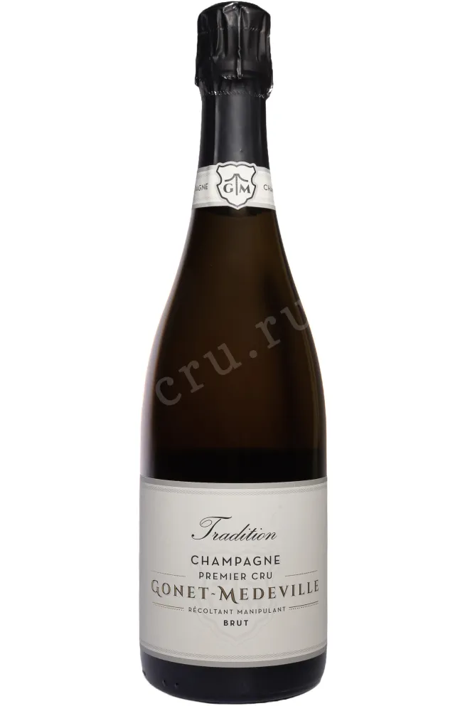 Шампанское Gonet-Medeville Brut Tradition Premier Cru 2022 0.75 л