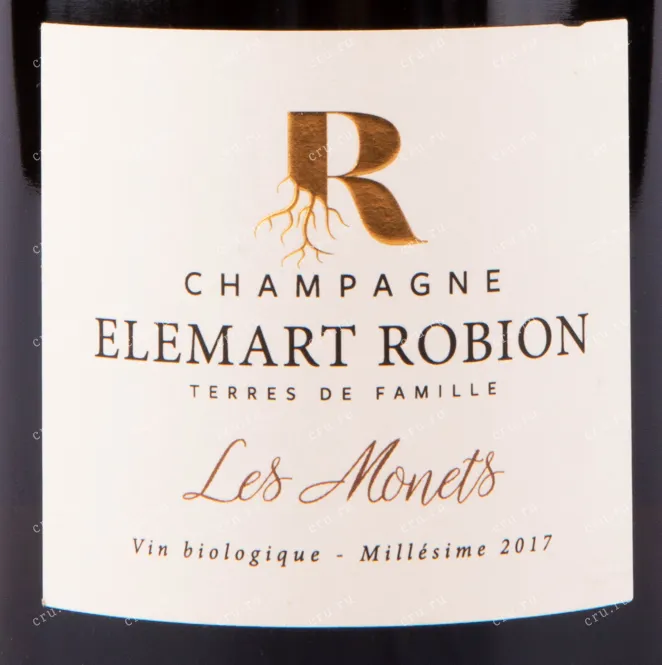 Этикетка игристого вина Elemart Robion Les Monets 0.75 л