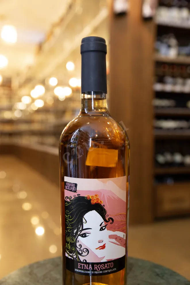 В магазине Крю Профи Fervore Siciliano Etna Rosato 2021 0.75 л