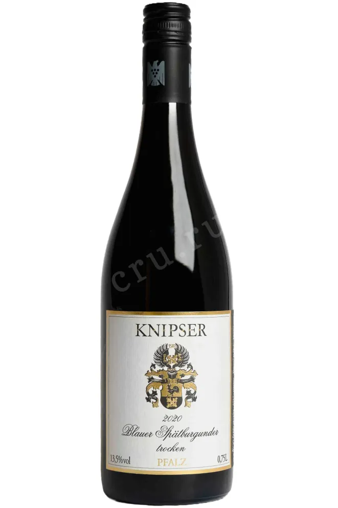 Вино Knipser Blauer Spatburgunder Pfaltz 2020 0.75 л