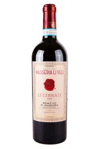 Вино asseria Li Veli Le Cerrate Primitivo di Manduria 2022 0.75 л