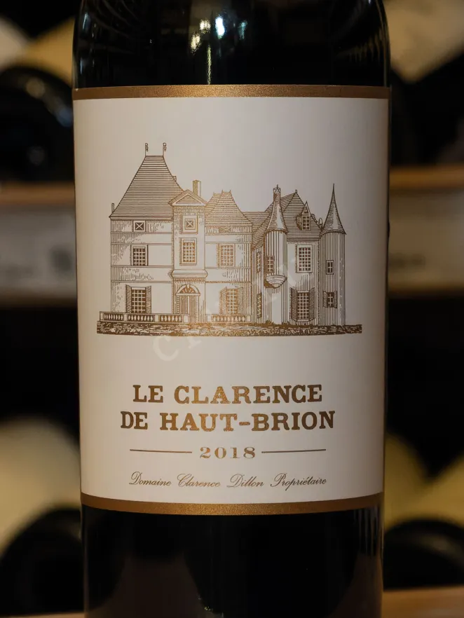 В магазине Крю Профи Chateau Haut-Brion Le Clarence de Haut-Brion Pessac-Leognan 2018 0.75 л