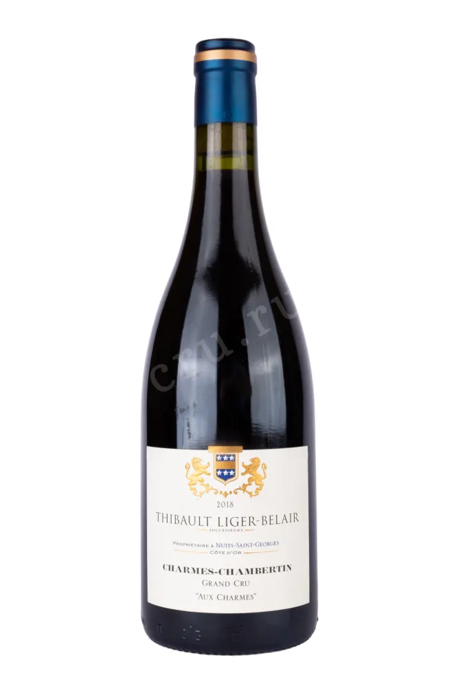 Вино Thibault Liger-Belair Charmes-Chambertin Grand Cru Aux Charmes 2018 0.75 л