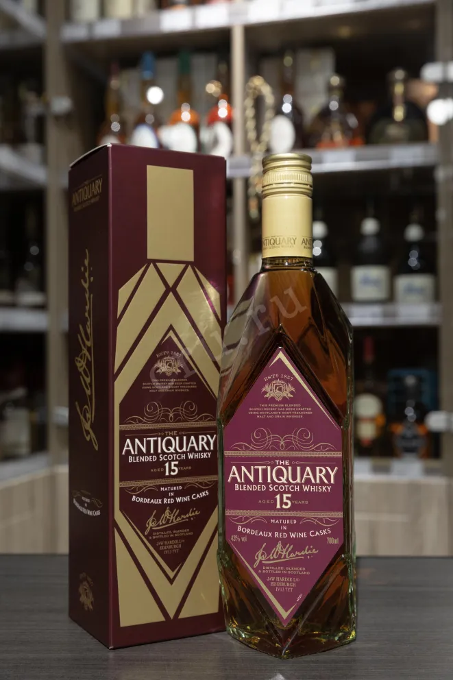 В магазине Крю Профи The Antiquary 15 years in gift box 0.7 л
