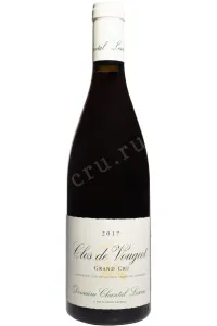 Вино Domaine Chantal Lescure Clos de Vougeot Grand Cru 2017 0.75 л