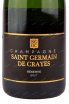 Этикетка игристого вина Saint Germain de Crayes Carte Blanche Brut 0.75 л