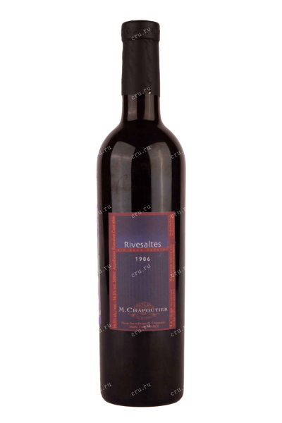 Вино M.Chapoutier Rivesaltes 1986 0.5 л