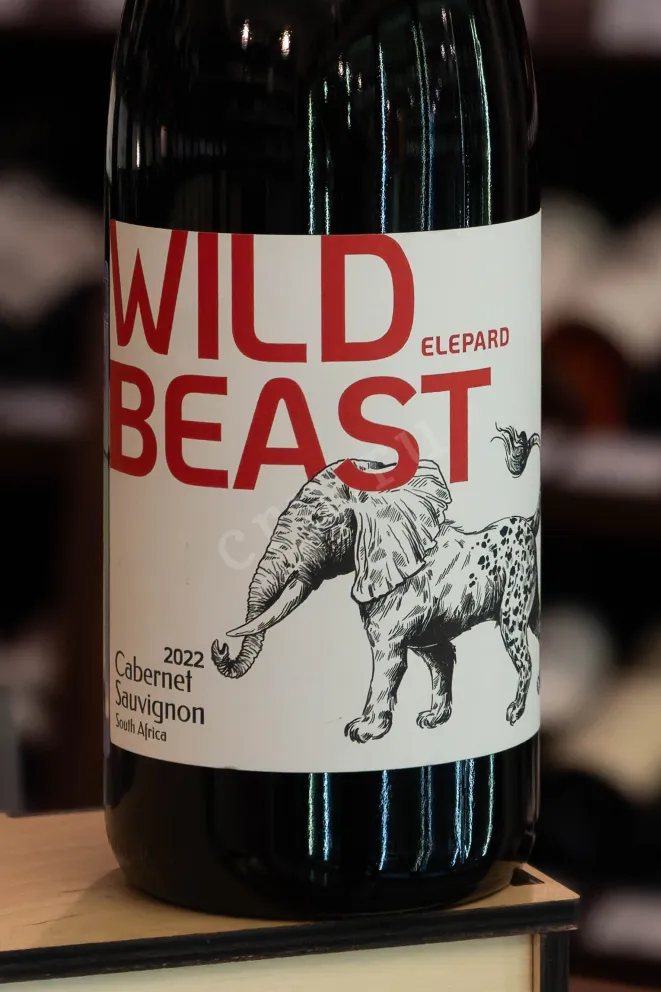 В магазине Крю Профи Wild Beast Elepard Cabernet Sauvignon 2022 0.75 л