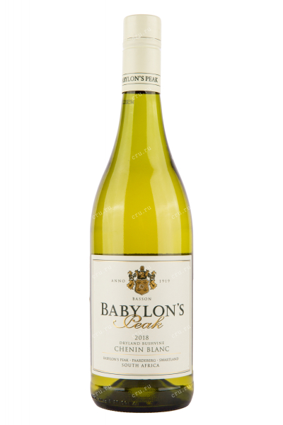 Вино Babylons Peak Chenin Blanc 2018 0.75 л