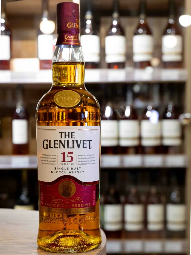 В магазине Крю Профи Glenlivet 15 years 0.7 л