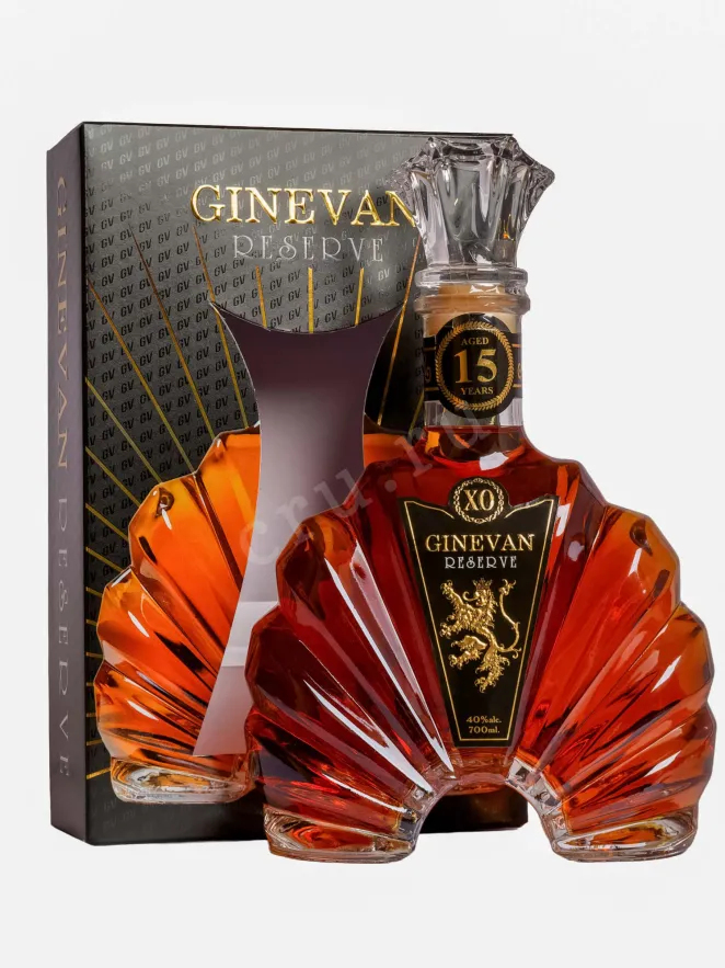 Коньяк Гиневан Резерв ХО 15 лет в подарочной упаковке  0.7 л