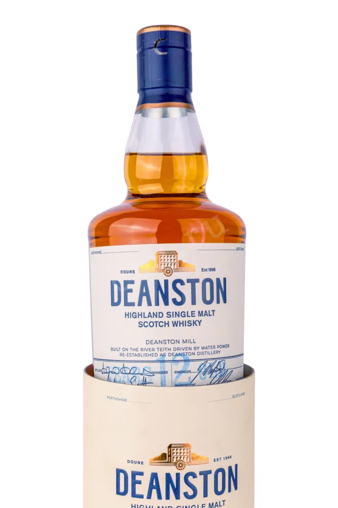 В тубе Deanston 12 years 0.7 л