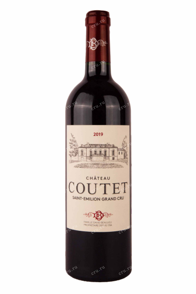 Вино Chateau Coutet Saint-Emilion Grand Cru 2019 0.75 л
