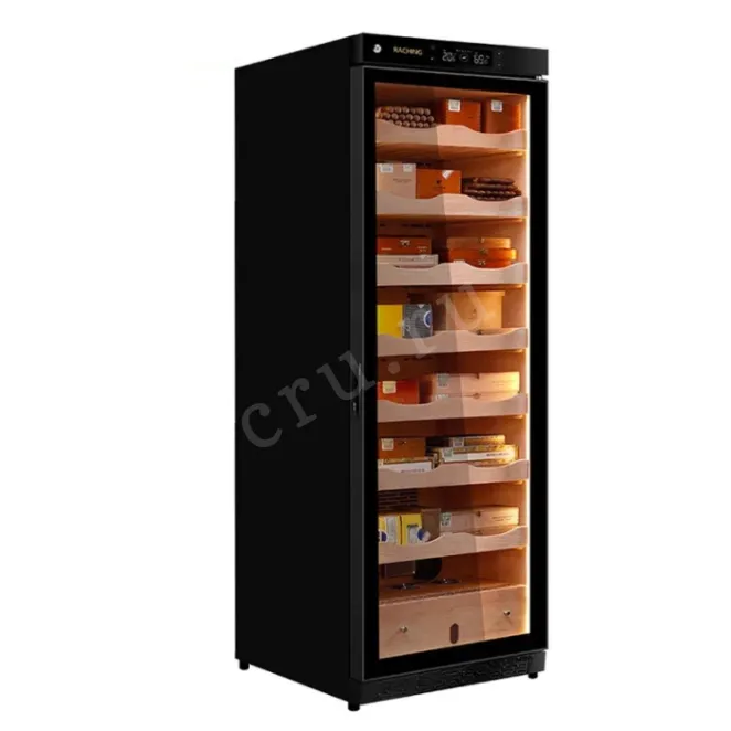 Humidor Refrigerator Raching C380A Black 1500 Cigars