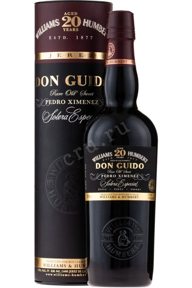 Херес Williams & Humbert Don Guido Pedro Ximenez 20 years  0.75 л