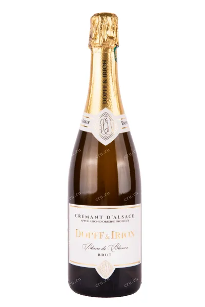 Игристое вино Dopff & Irion Cremant d`Alsace Blanc de Blanc Brut  0.75 л