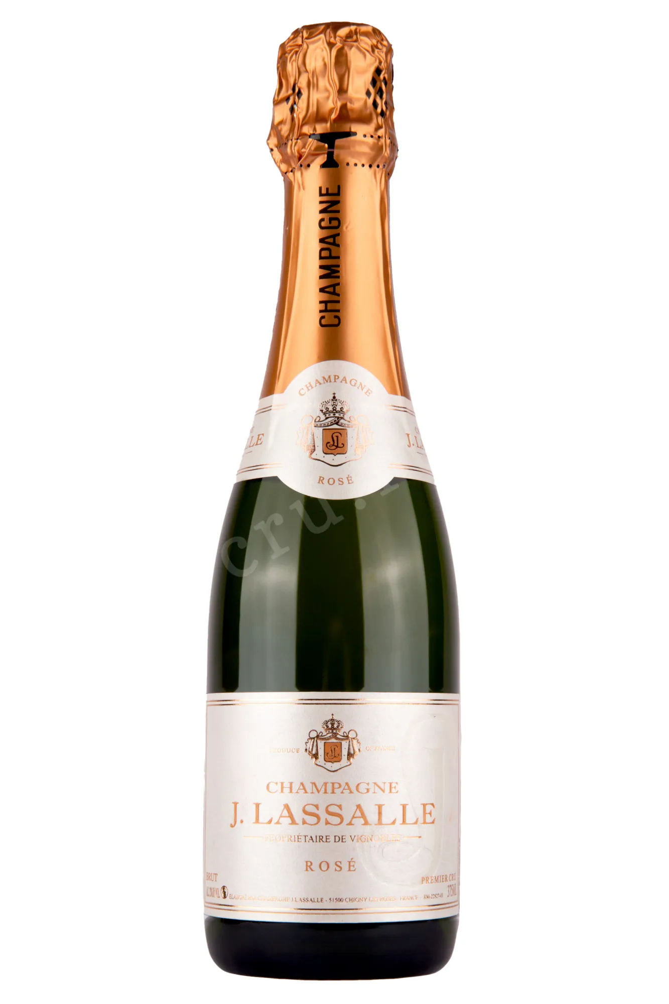 Фото — Шампанское J. Lassalle Brut Rose Reserve des Grandes Annee Premier Cru Chigny-Les-Roses 2017 0.375 л