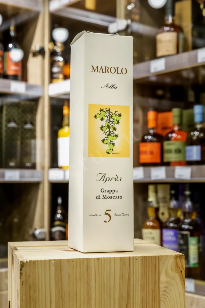 В магазине Крю Профи Marolo di Moscato Apres 5 with gift box 0.7 л