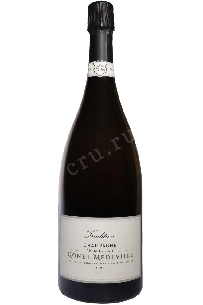 Шампанское Gonet-Medeville Tradition Premier Cru Brut 2021 1.5 л
