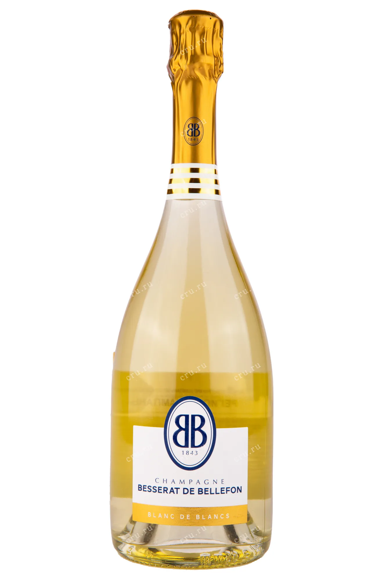 Фото — Шампанское Besserat de Bellefon Blanc de Blancs Grand Cru  0.75 л