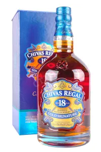 Виски Chivas Regal 18 years in gift box  1 л