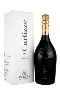 Игристое вино Andreola Prosecco Cartizze Valdobbiadene Superiore di Cartizze DOCG gift box 2022 0.75 л
