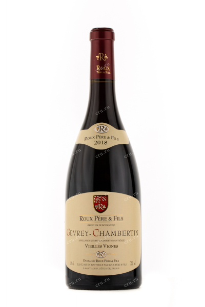 Вино Domaine Roux Pere et Fils Gevrey-Chambertin Vieilles Vignes AOC 2018 0.75 л