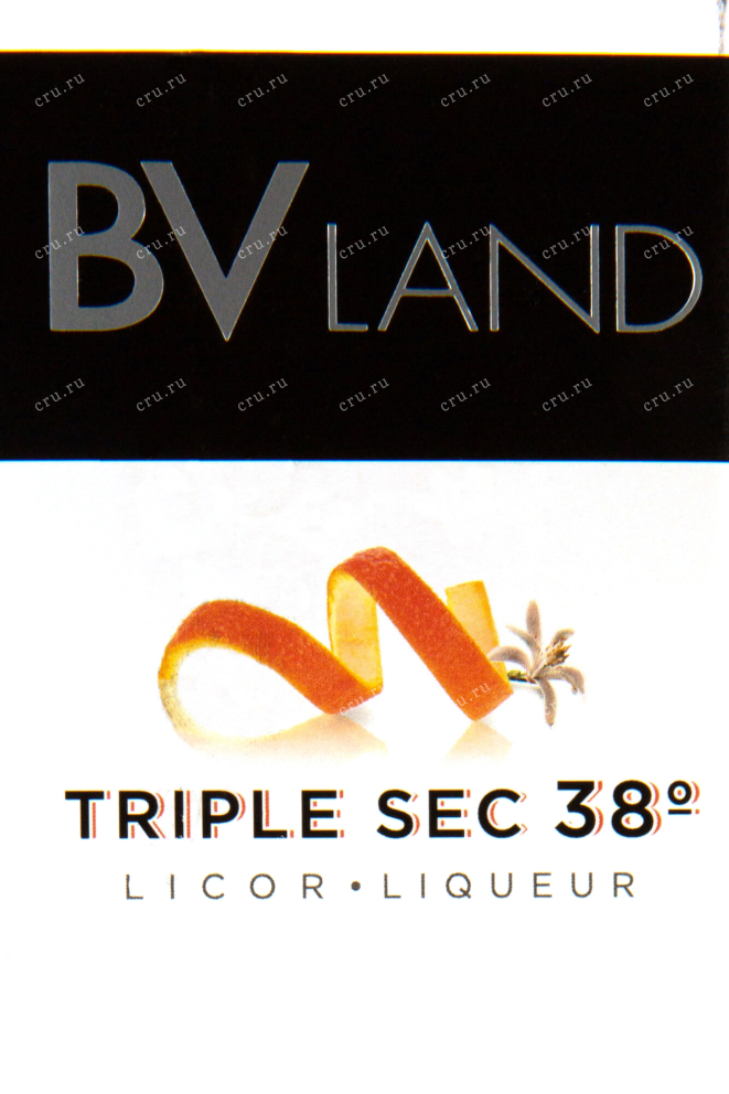 Этикетка BVLand Triple Sec 0.7 л