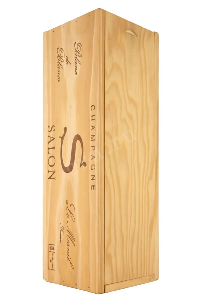 Деревянная коробка Salon Le Mesnil Blanc de Blancs 1997 0.75 л
