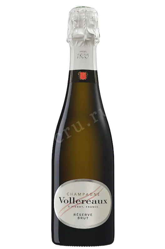 Шампанское Vollereaux Brut Reserve Champagne AOC  0.375 л