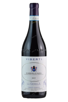 Вино Viberti Giovanni Barbera d Alba La Gemella 2015 1.5 л