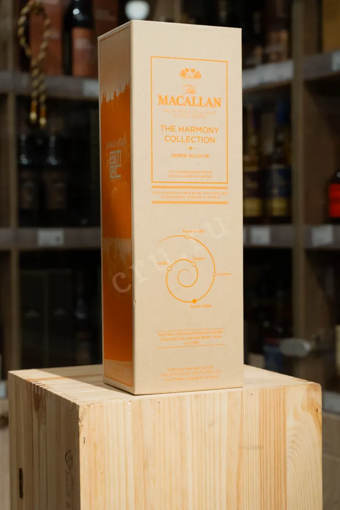 В магазине Крю Профи Macallan The Harmony Collection Amber Meadow in gift box 0.7 л