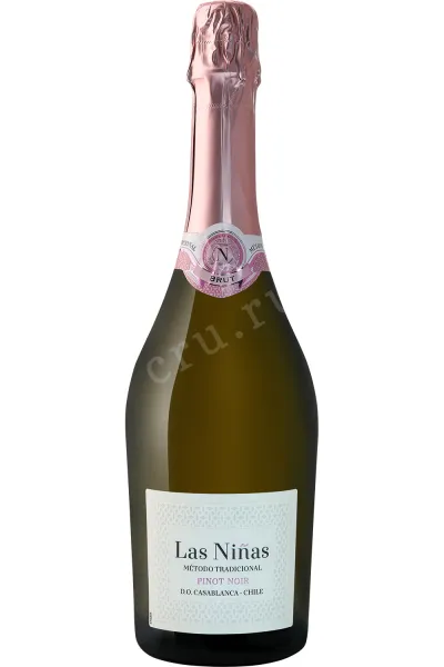 Игристое вино Las Ninas Pinot Noir Casablanca Valley DO 2022 0.75 л