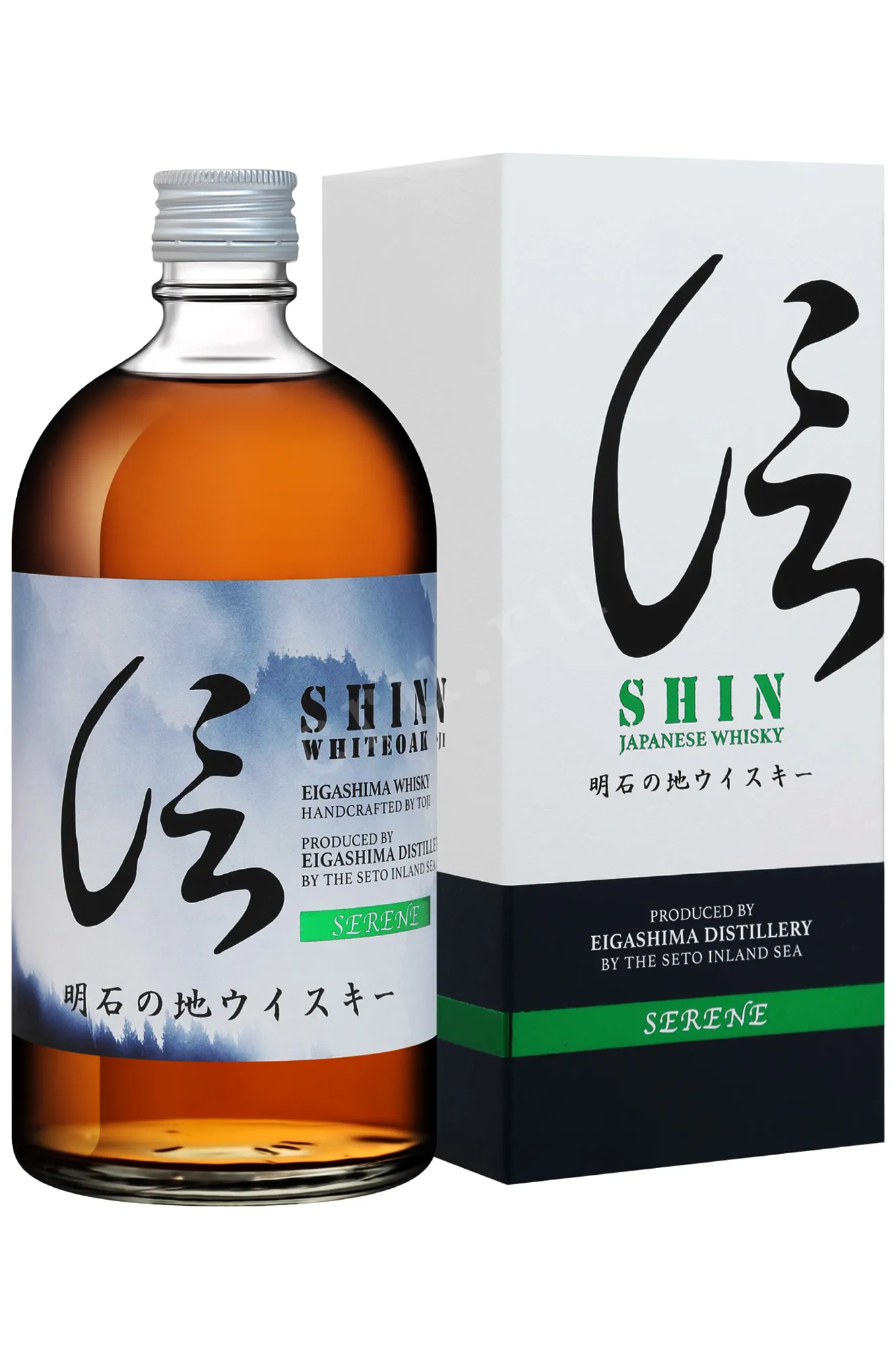 Фото — Виски Shin Serene in gift box  0.7 л