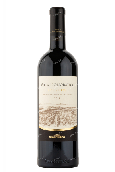 Вино Argentiera Villa Donoratico 2020 0.75 л